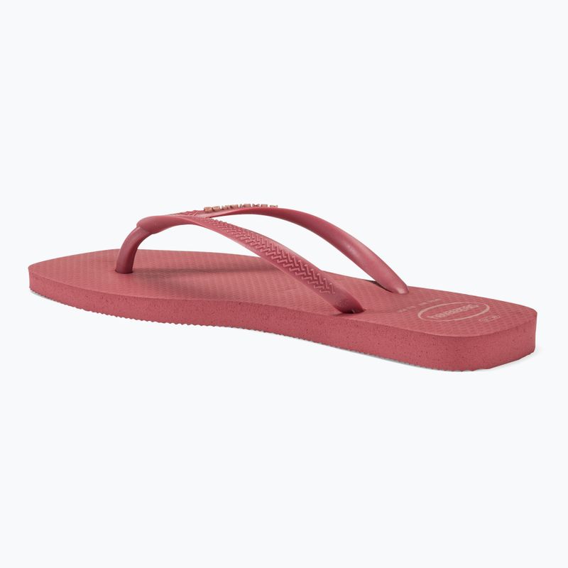 Infradito Havaianas Square Logo Donna Pop Up pau brasil 3