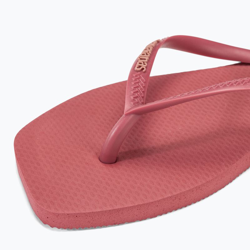 Infradito Havaianas Square Logo Donna Pop Up pau brasil 7