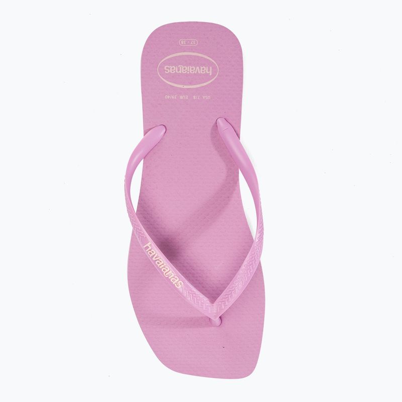 Infradito Havaianas Square Logo Donna Pop Up lavanda fresca 5