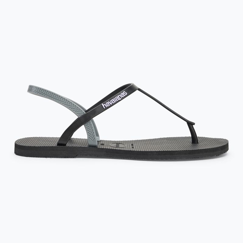 Sandali donna Havaianas Paraty RJ nero 2