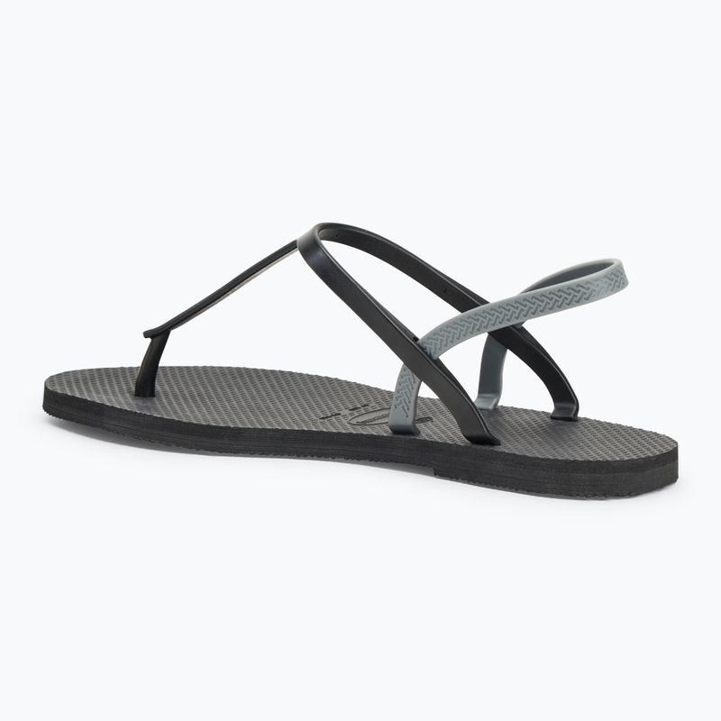 Sandali donna Havaianas Paraty RJ nero 3