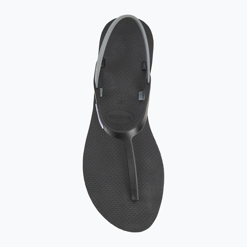 Sandali donna Havaianas Paraty RJ nero 5