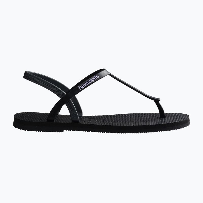 Sandali donna Havaianas Paraty RJ nero 2