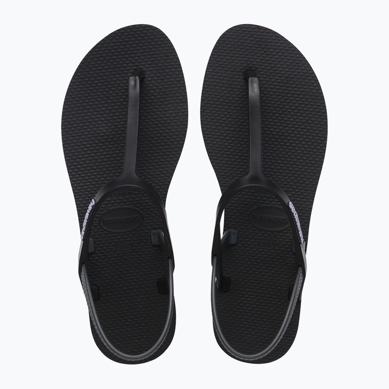 Sandali donna Havaianas Paraty RJ nero 3