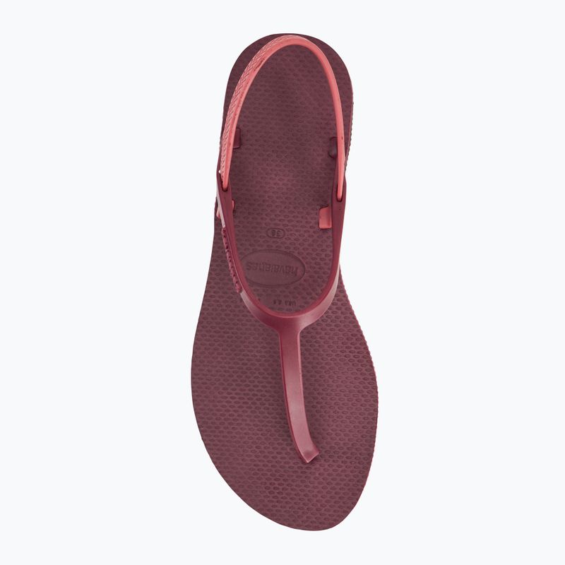 Sandali da donna Havaianas Paraty RJ viola terra 5