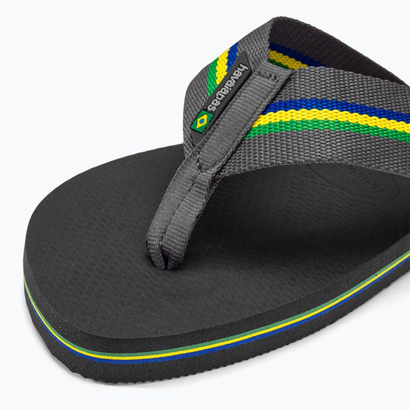 Infradito Havaianas Urban Brasil da uomo, nuovo colore grafite 7