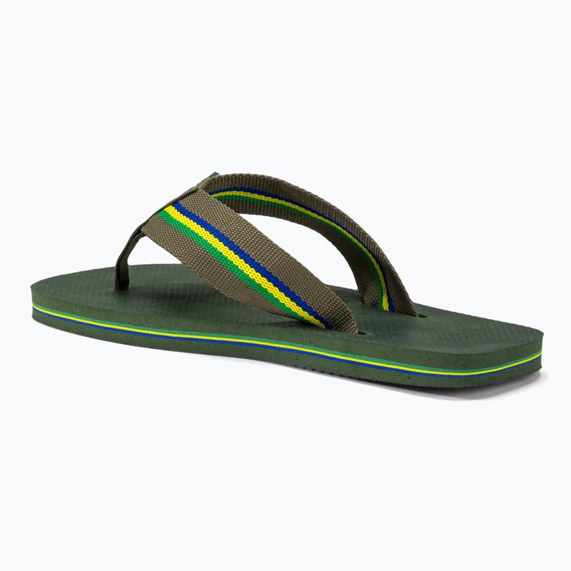 Infradito Havaianas Urban Brasil verde oliva da uomo 3