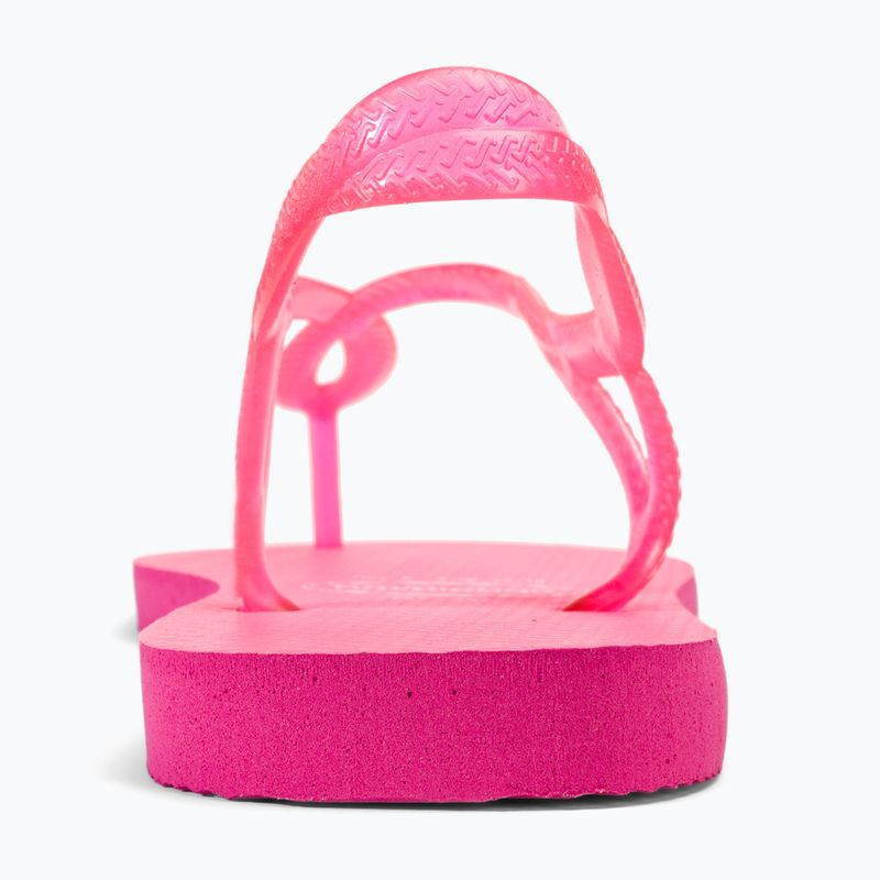 Sandali Havaianas Luna rosa fluo da donna 6