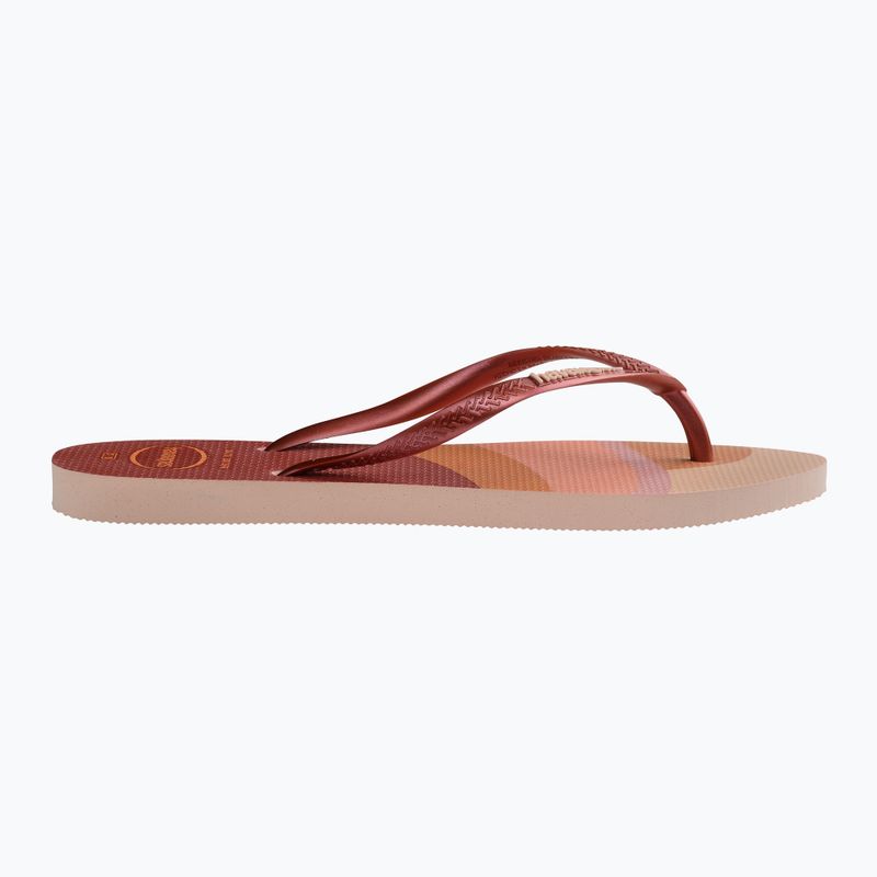 Havaianas Slim Palette Glow infradito donna rosa 2