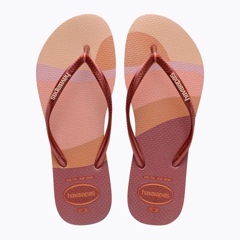 Havaianas Slim Palette Glow infradito donna rosa 3