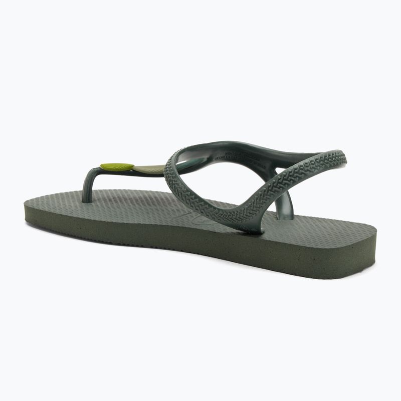 Havaianas Flash Urban Plus sandali da donna verde oliva 3