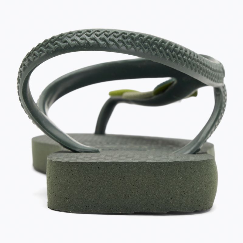 Havaianas Flash Urban Plus sandali da donna verde oliva 6