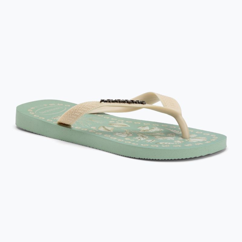 Infradito Havaianas Top Tropicalia Vibes da donna, colore verde costa