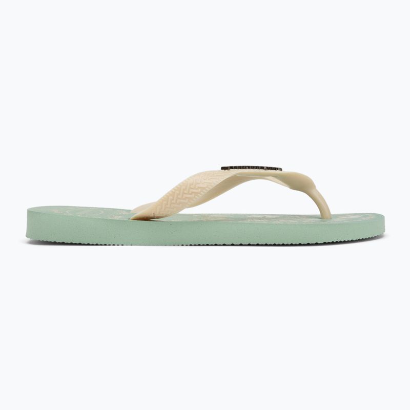 Infradito Havaianas Top Tropicalia Vibes da donna, colore verde costa 2