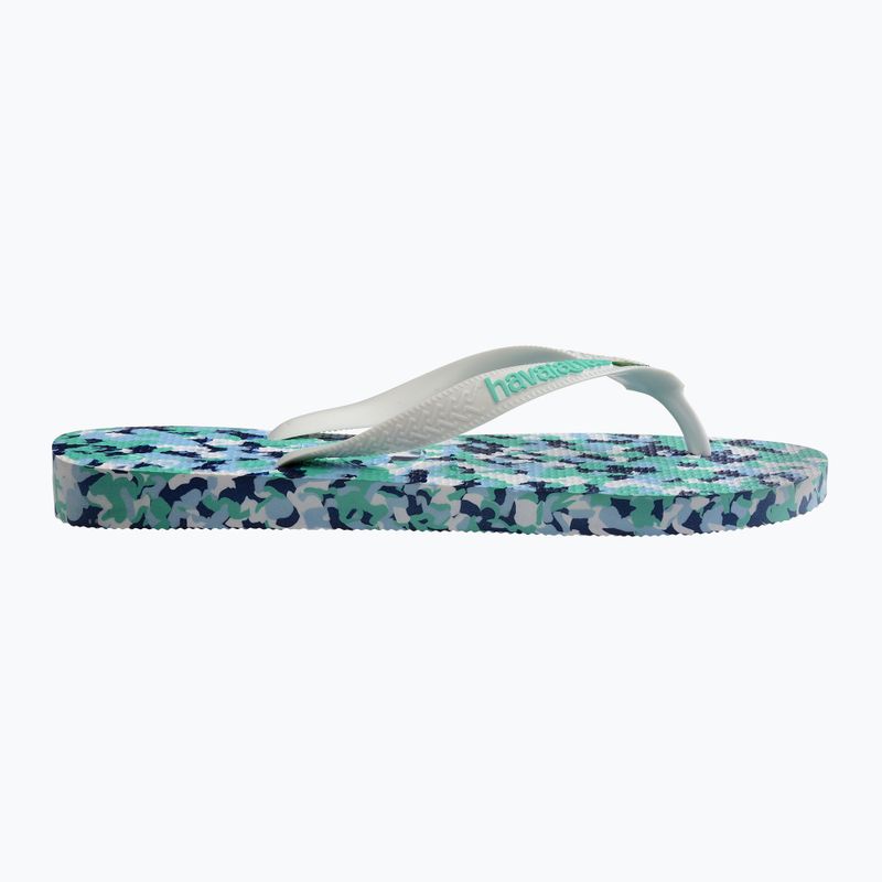 Havaianas Brasil Tech II infradito blu lavanda 9