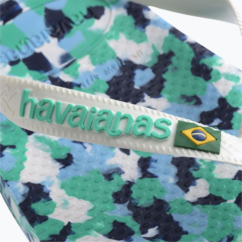 Havaianas Brasil Tech II infradito blu lavanda 12