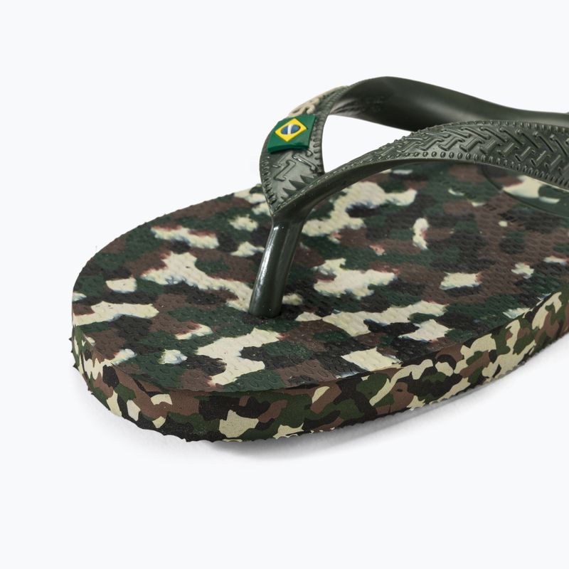 Infradito Havaianas Brasil Tech II verde oliva 7