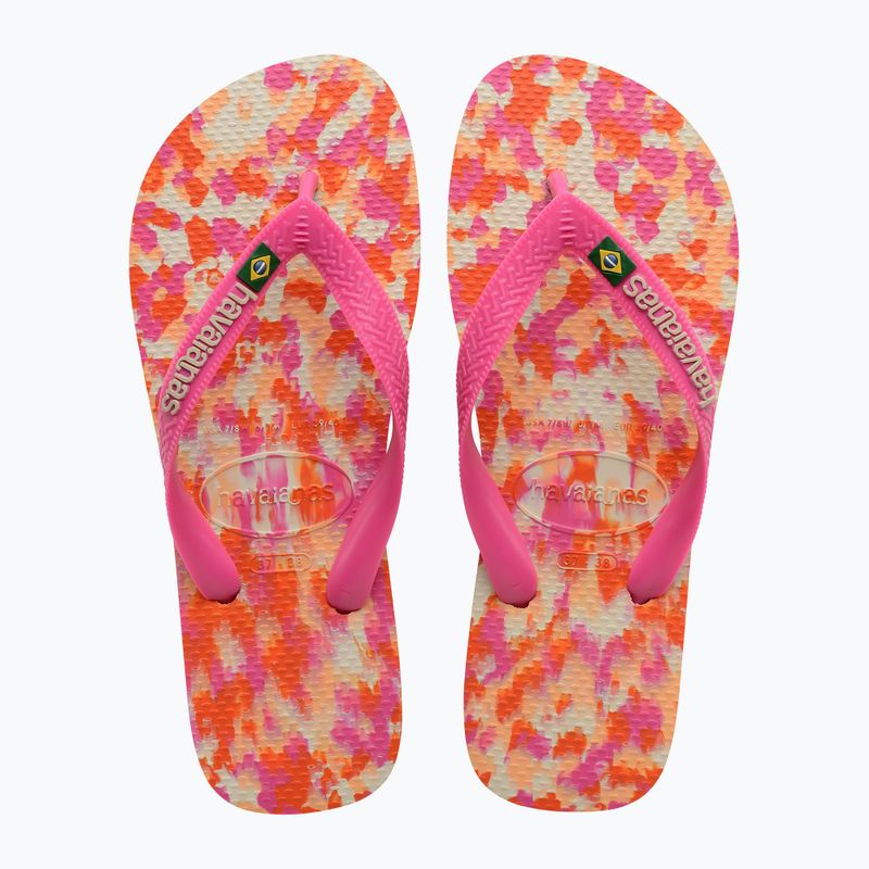 Infradito Havaianas Brasil Tech II rosa flux 10