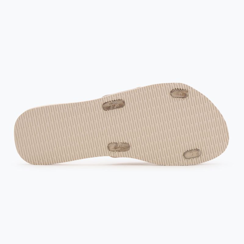 Infradito donna Havaianas Aqua Metallic beige 4