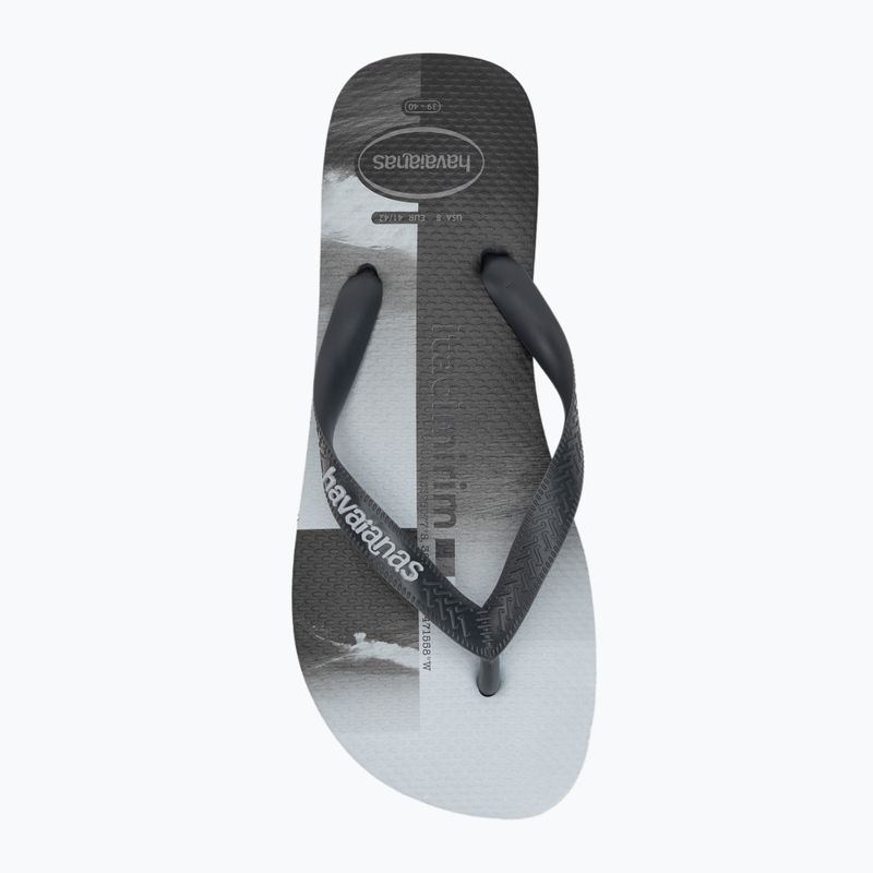 Havaianas Top Surfer I da uomo, infradito nuove in grafite 5