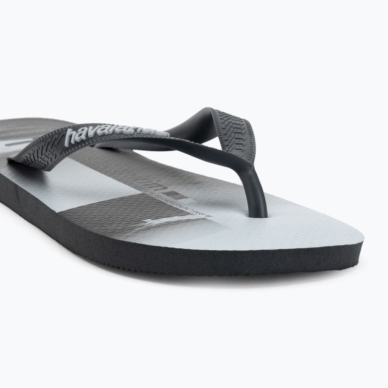 Havaianas Top Surfer I da uomo, infradito nuove in grafite 7