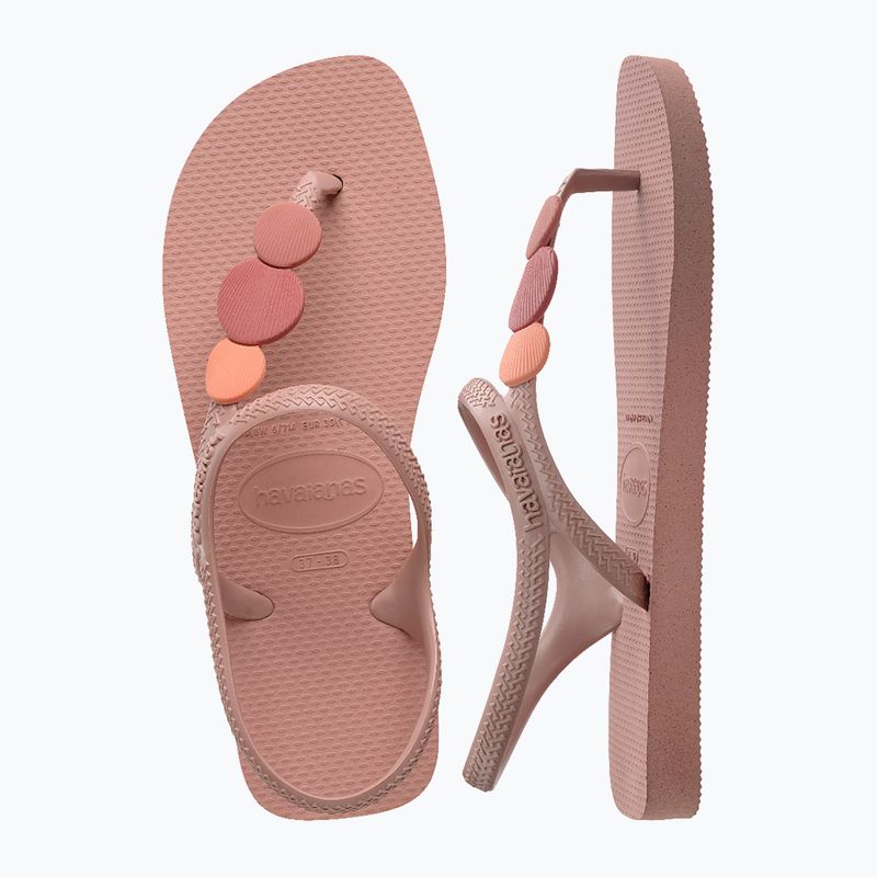 Havaianas Flash Urban Plus sandali da donna crocus / rose retro / rosa 5