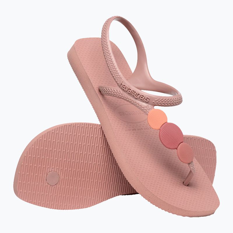 Havaianas Flash Urban Plus sandali da donna crocus / rose retro / rosa 6