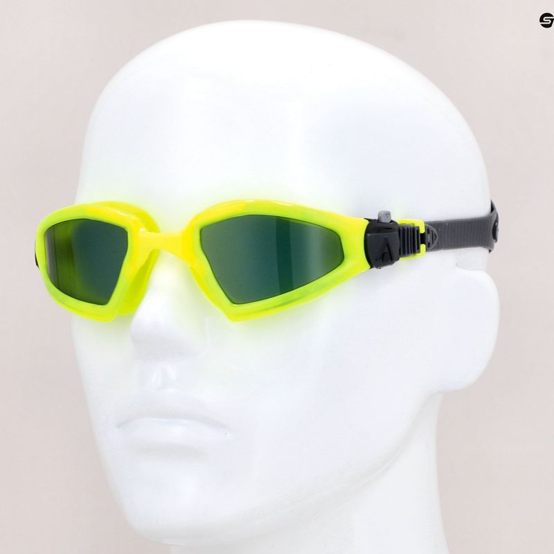 Occhiali da nuoto Aquasphere Kayenne Pro 2022 giallo/giallo/scuro 8
