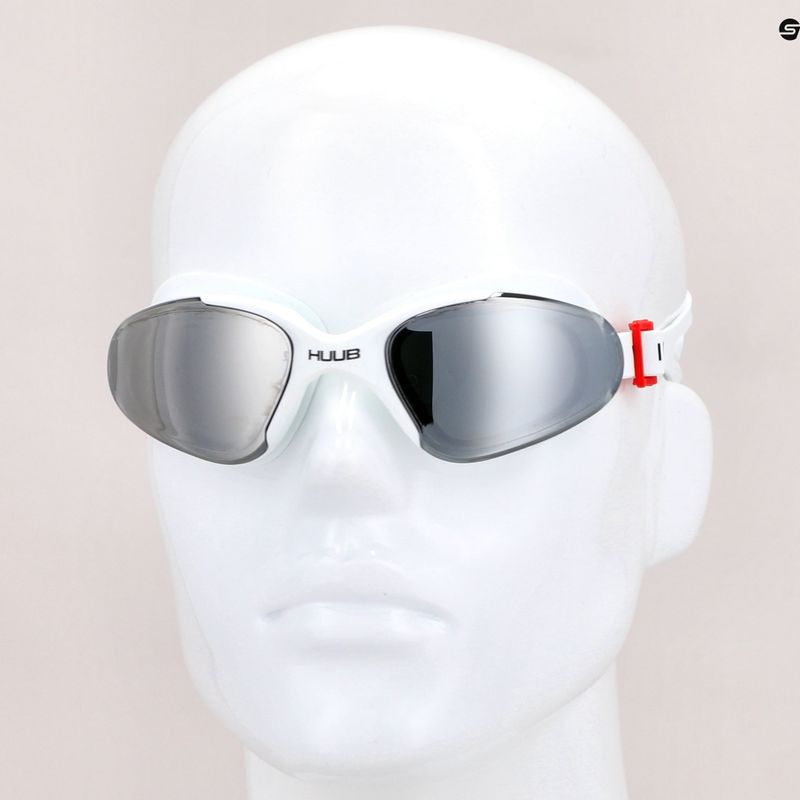 Occhiali da nuoto HUUB Vision bianco 7