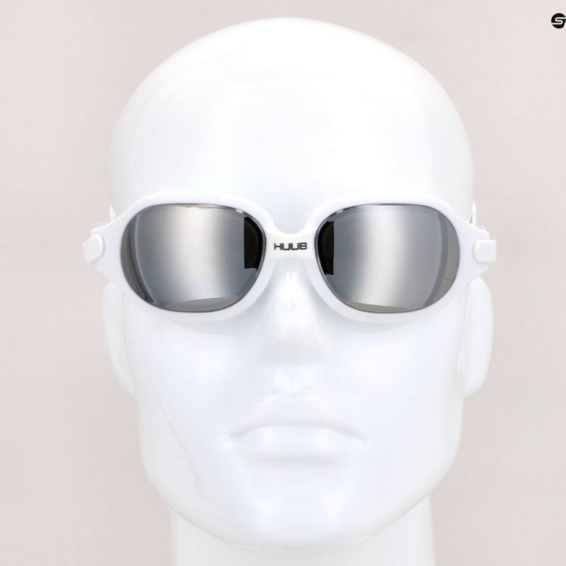 HUUB Occhiali da nuoto Retro bianco 7