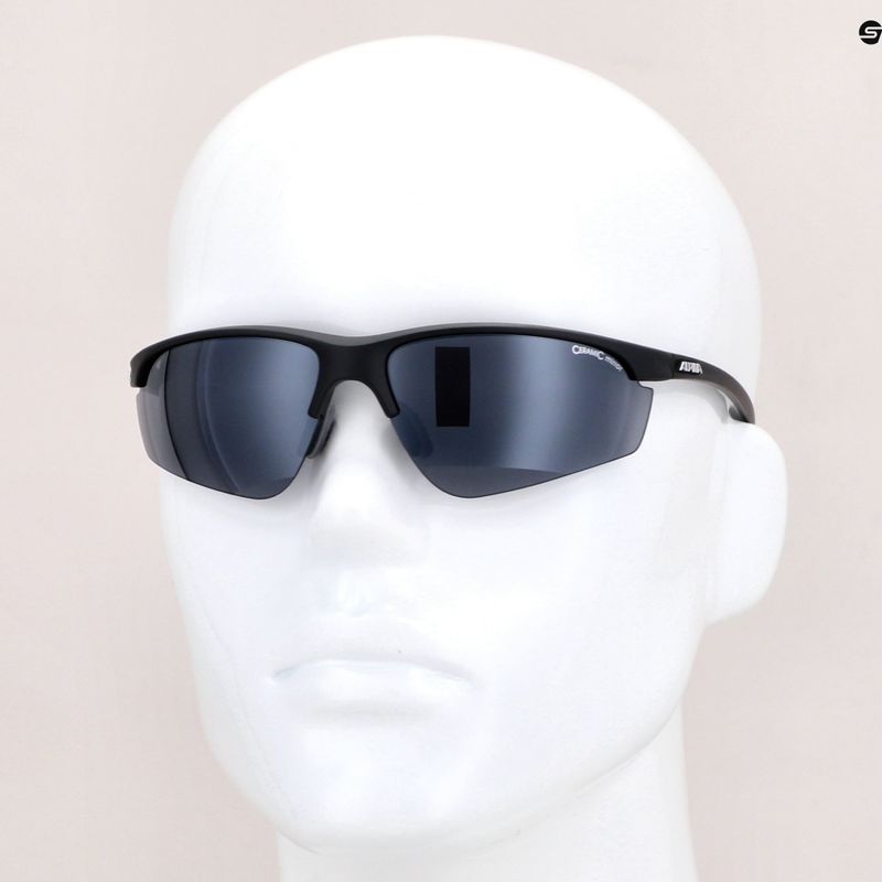 Occhiali da sole Alpina Tri-Effect 2.1 nero opaco/nero specchiato/chiaro/arancione specchiato 7