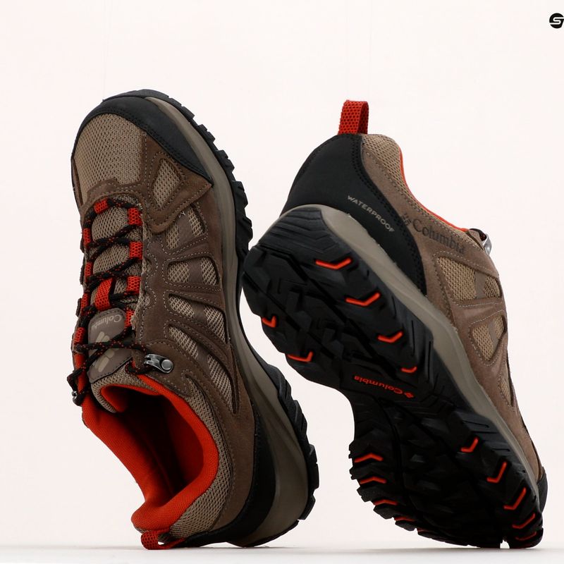 Columbia Redmond III Wp scarpe da trekking da uomo pebble/dark sienna 18