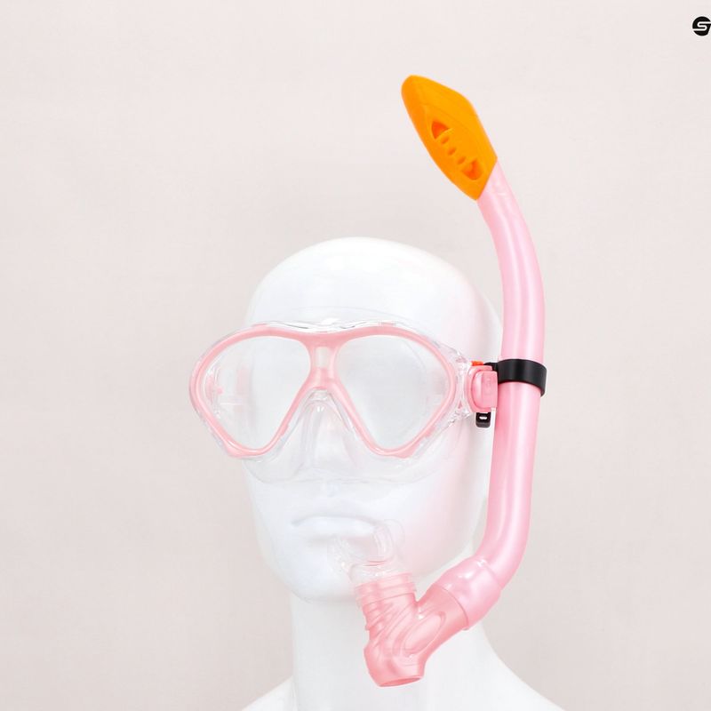 Set da snorkeling per bambini AQUASTIC MSFK-01SR rosa 27