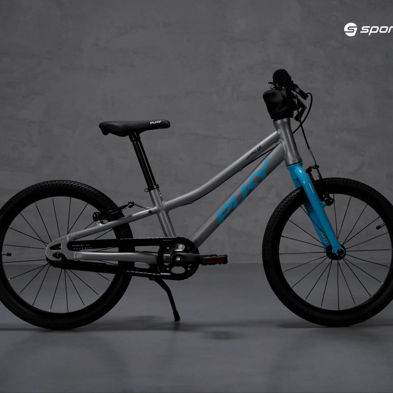 PUKY LS Pro 18-1 Alu bicicletta per bambini argento/blu 7