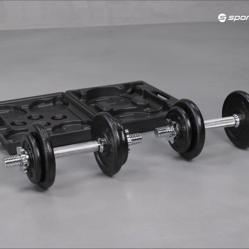 XTREXO DK20 Set di manubri da 20 kg 19