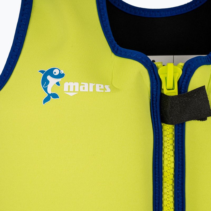 Giacca galleggiante Mares per bambini lime 8