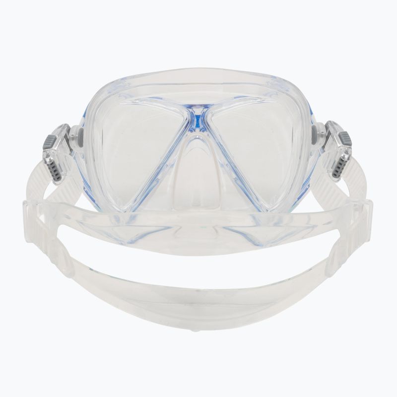 Maschera snorkel Mares Zephir JR blu/chiaro per bambini 4