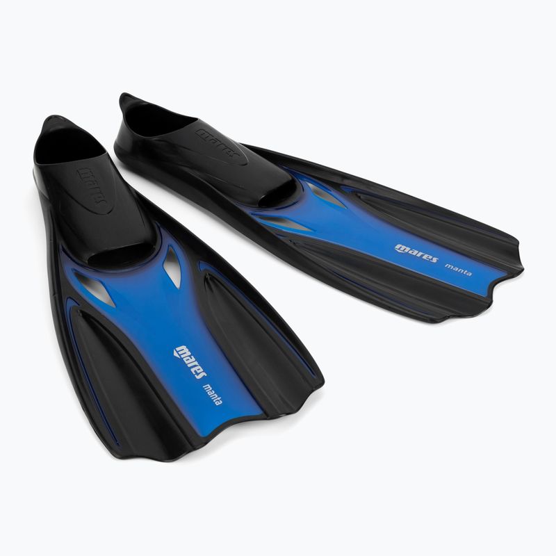 Pinne da snorkeling Mares Manta blu/nere