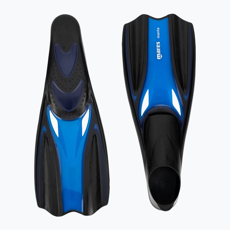 Pinne da snorkeling Mares Manta blu/nere 2