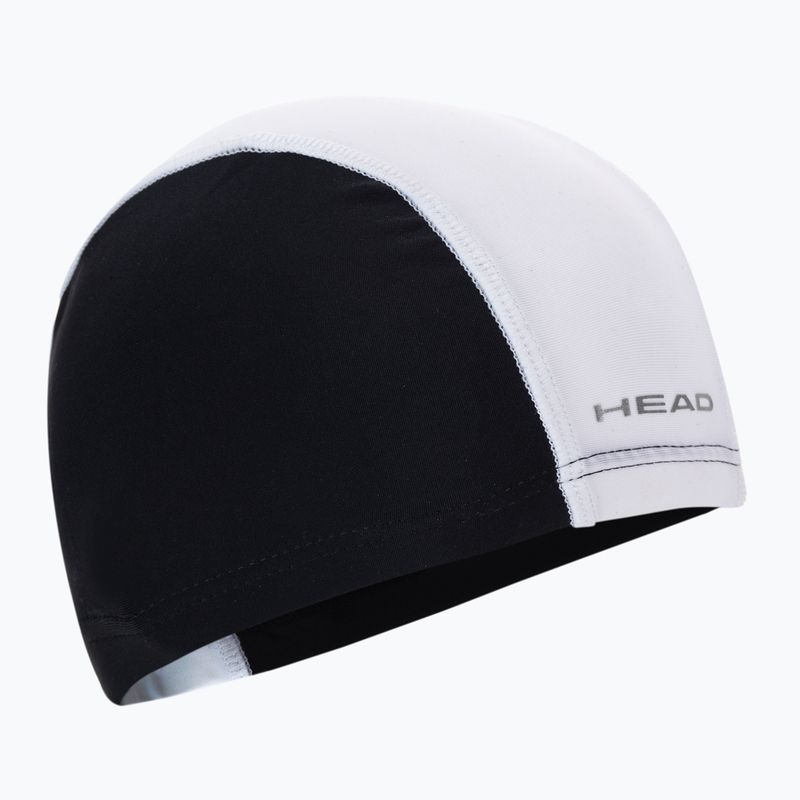 Cuffia da bagno HEAD per bambini Spandex Lycra nero/bianco