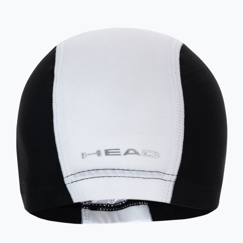 Cuffia da bagno HEAD per bambini Spandex Lycra nero/bianco 3