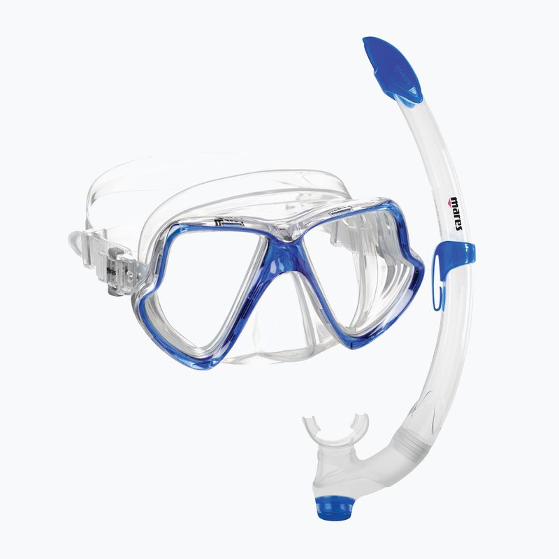 Set da immersione Mares Wahoo chiaro/blu