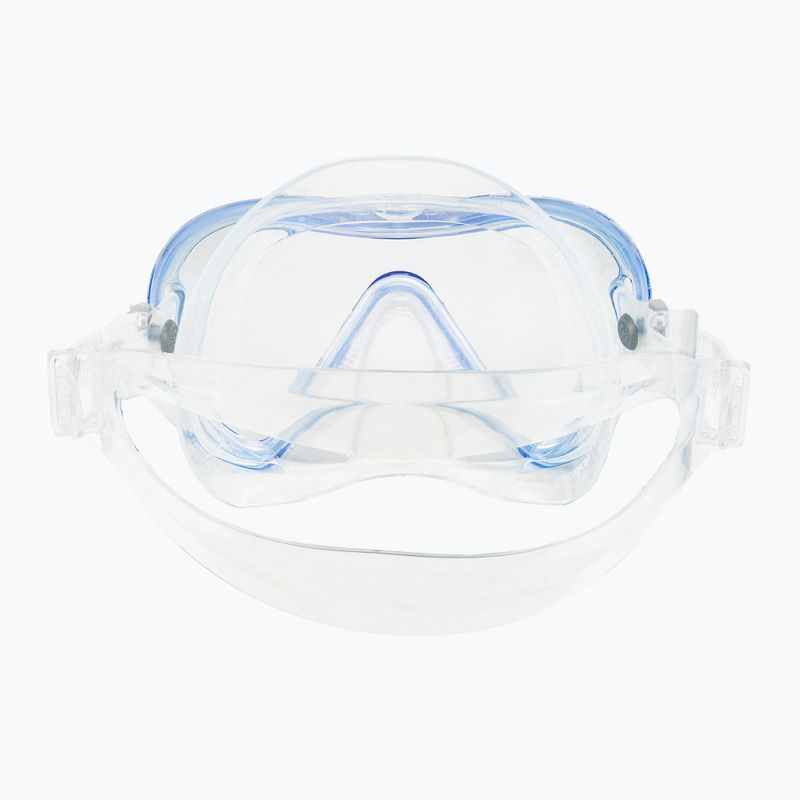 Mares Vento trasparente/blu set da immersione 6