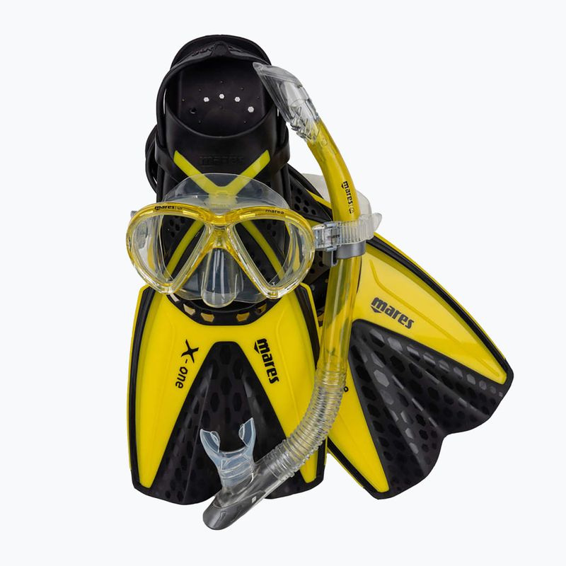 Mares X-One Marea set da immersione giallo/nero 10