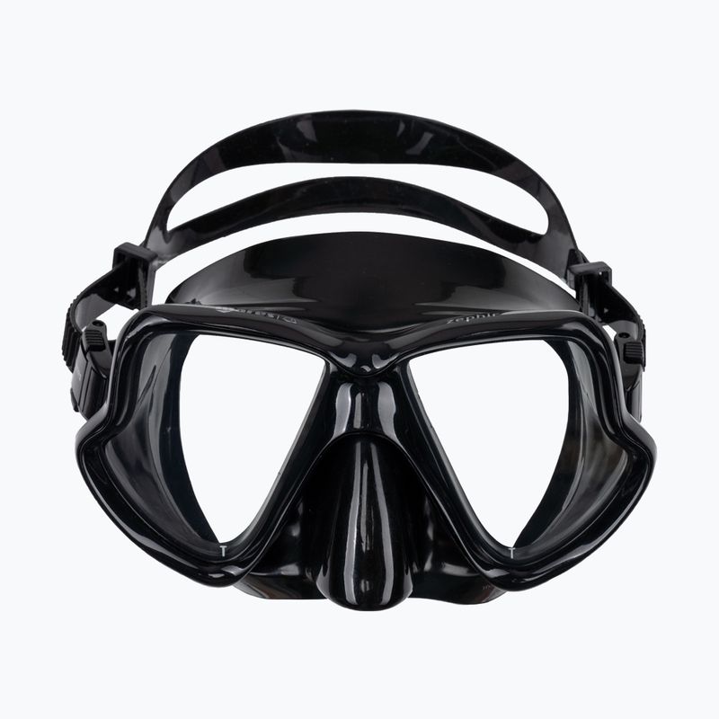 Maschera da snorkeling Mares Zephir nera 7