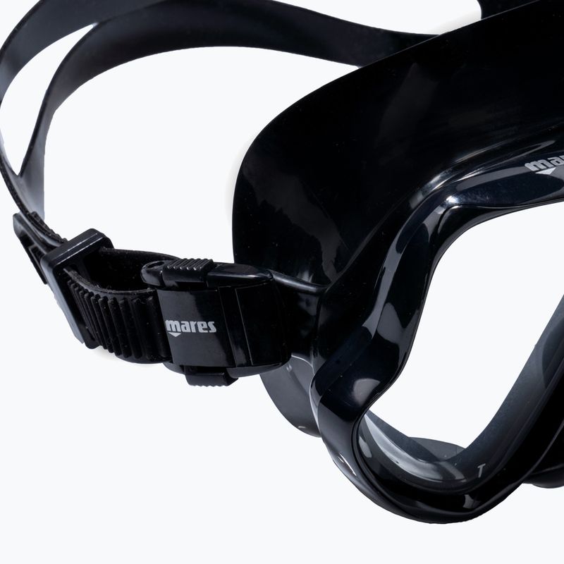 Maschera da snorkeling Mares Zephir nera 8