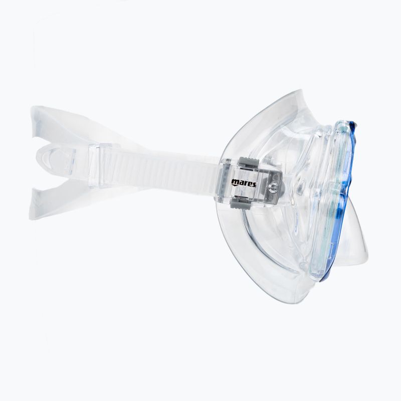 Set da immersione Mares Zephir chiaro/blu 4
