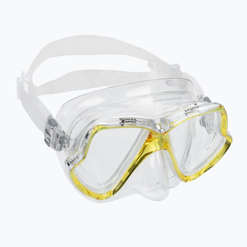 Mares Zephir trasparente/giallo set da immersione 2