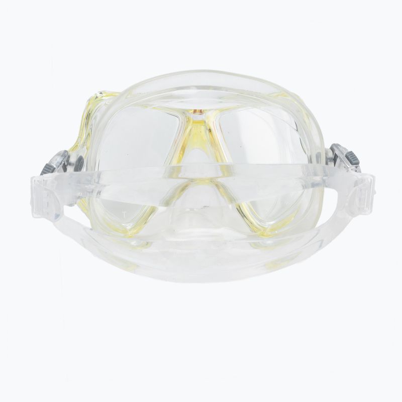Mares Zephir trasparente/giallo set da immersione 6