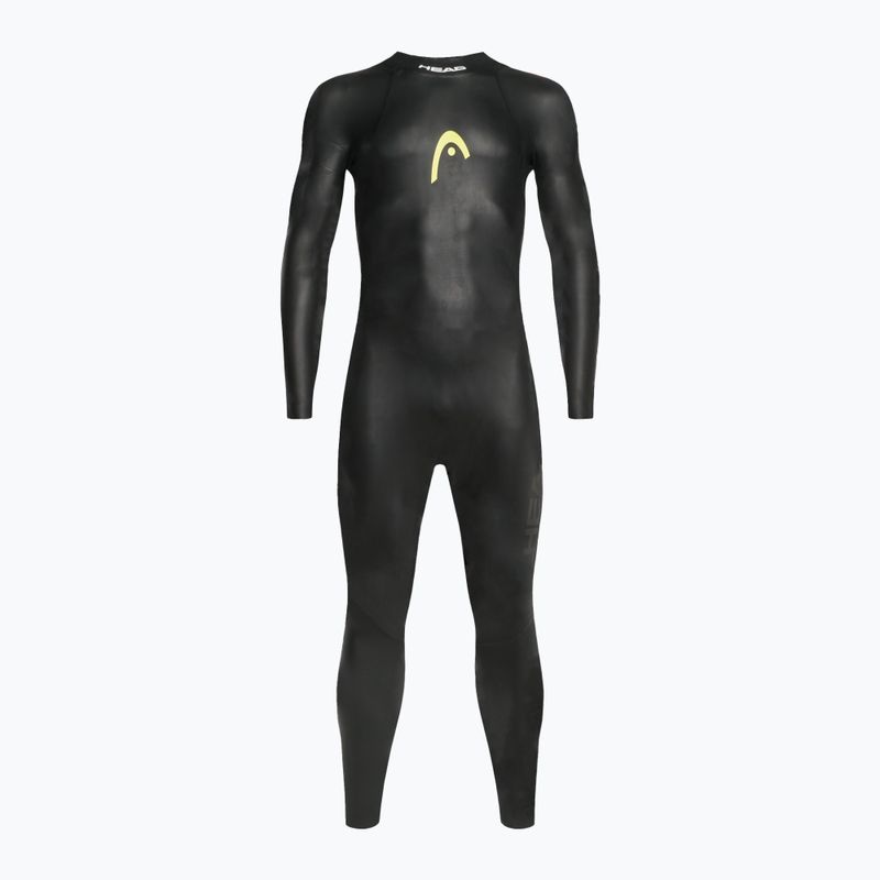 Muta da triathlon da uomo HEAD Ow Free 3.2 nero/giallo 2